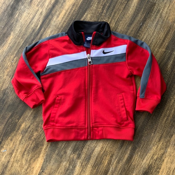 black red nike jacket